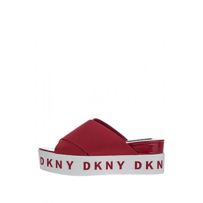 Сабо женские DKNY K4981154 красные 7.5 US K4981154/RED_38