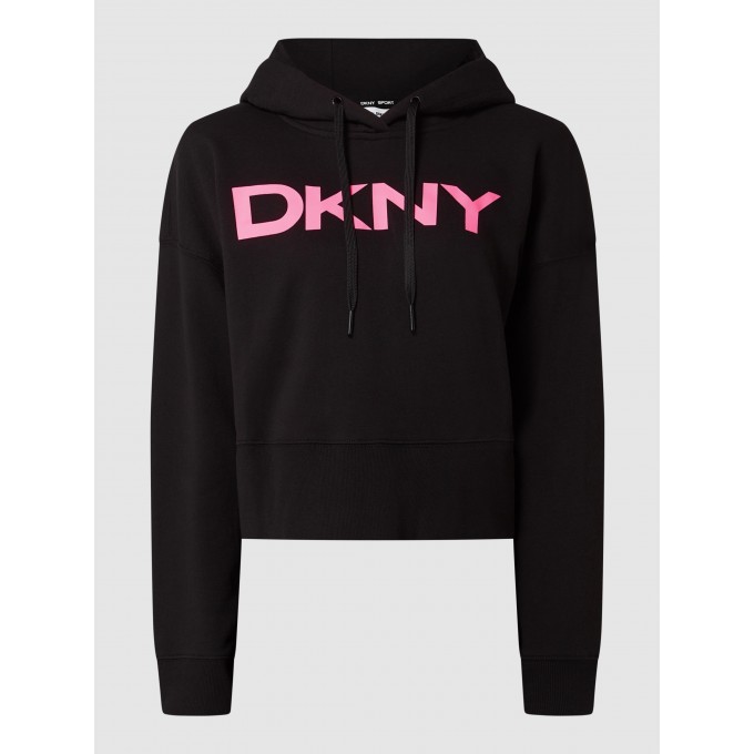 Худи женское DKNY 1455109 черное L (доставка из-за рубежа) PEK000000145510910040