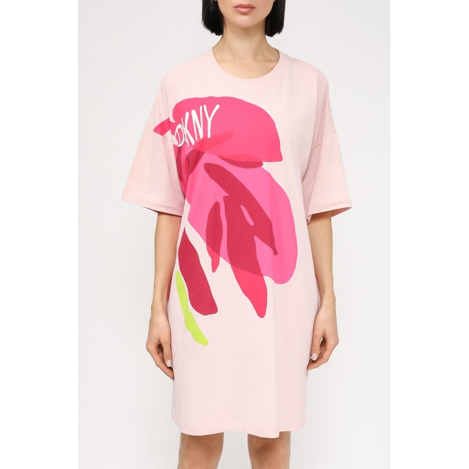 Ночная сорочка женская DKNY розовая M YI2322668