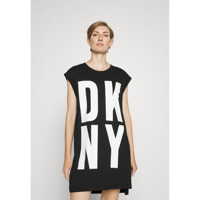 Туника женская DKNY DK121C0D8 черная 2XS ZALDK121C0D8-Q110XXS000